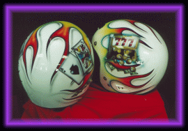 Cards on Helmets