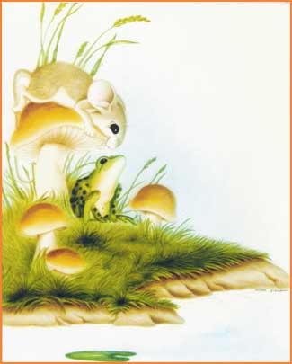 Frog and Mouse Mural