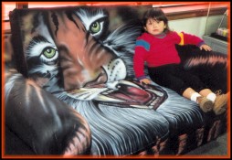 tiger couch